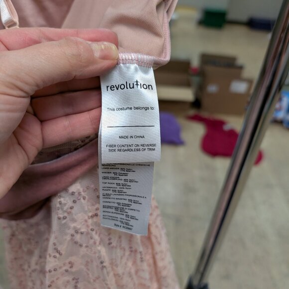 Revolution Dance Costume - RC20957 Light Pink - Picture 2 of 5